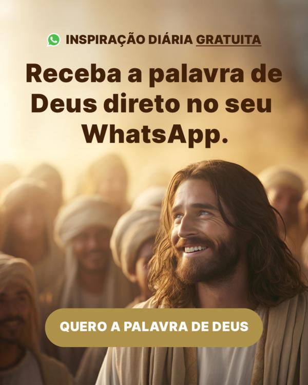 Receba a palavra de Deus direto no seu whatsapp